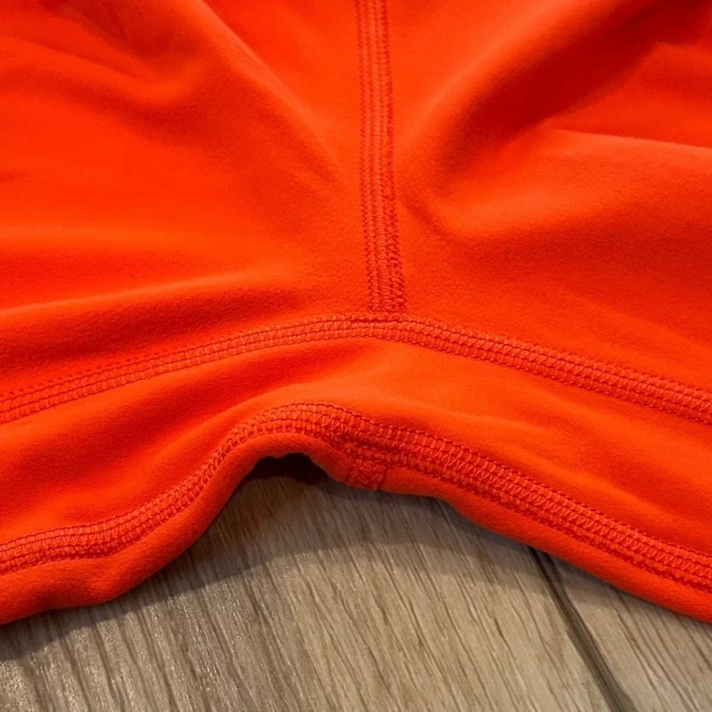 Lululemon Align High Rise‎ Leggings Neon Orange 25 Inch Inseam Yoga Pants